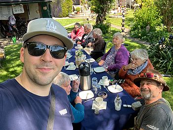 Keramik im Garten Ausflug 2025