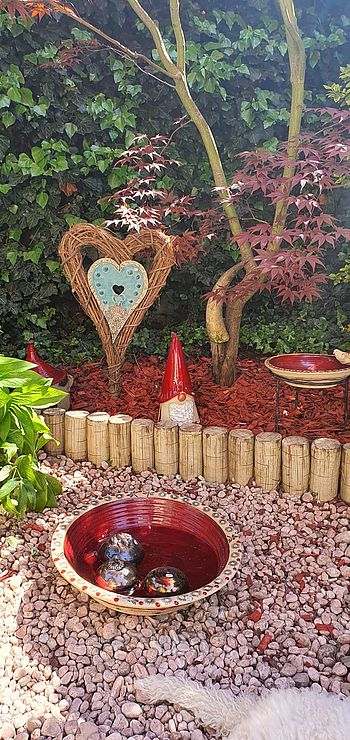 Keramik im Garten Ausflug 2025