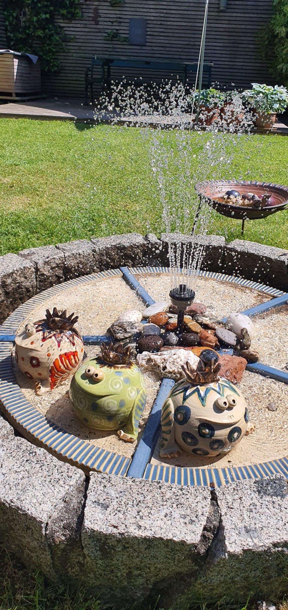 Keramik im Garten Ausflug 2025