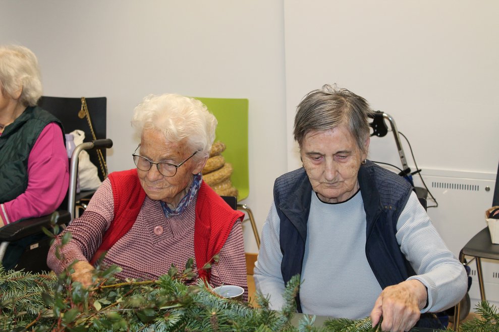 Adventkranzbinden 2025