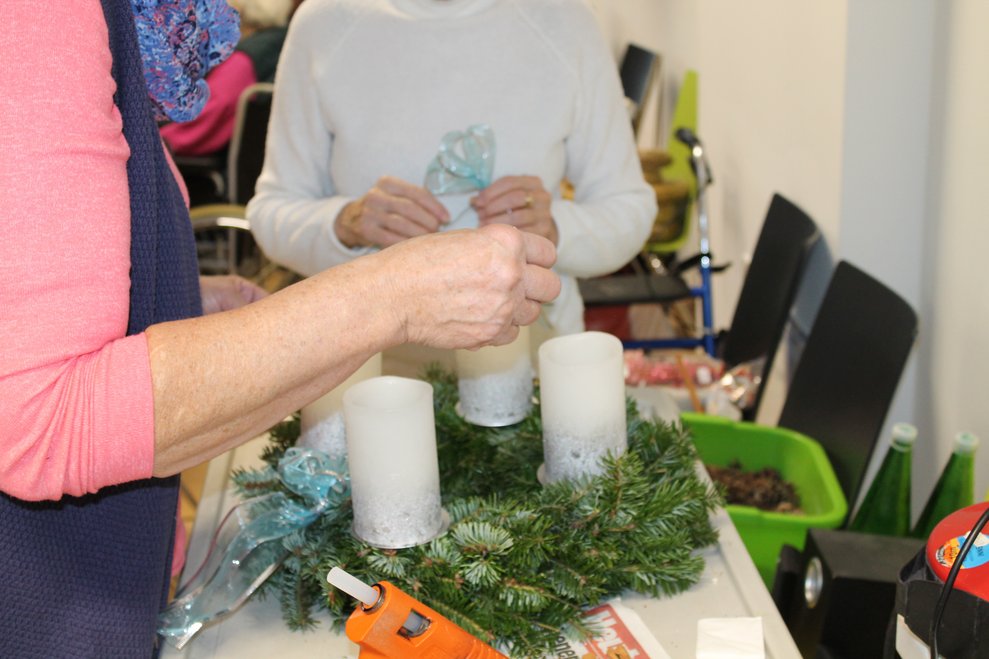 Adventkranzbinden 2025
