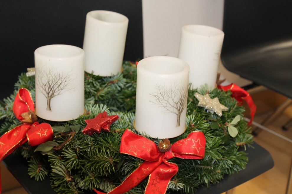 Adventkranzbinden 2025