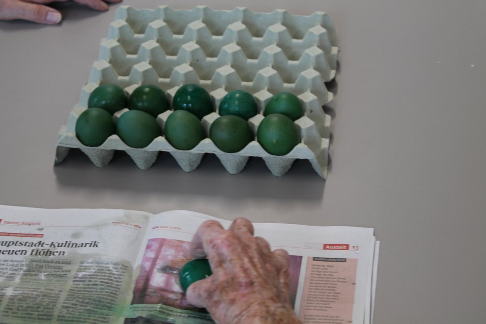 Eier färben 2025